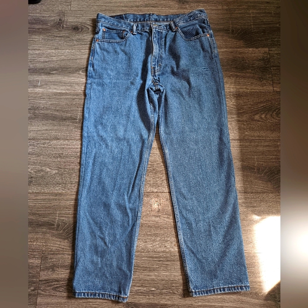 Men's 550 Relaxed Fit red tab Levis Jeans 36x30